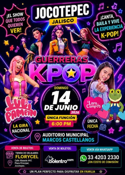 GUERRERAS KPOP CONCIERTO+ JOCOTEPEC