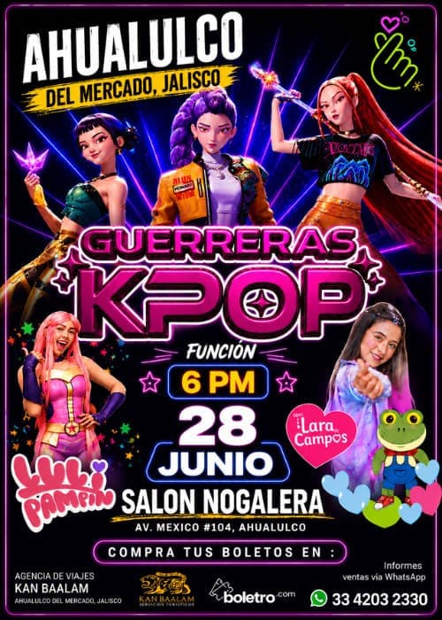 GUERRERAS KPOP CONCIERTO+ AHUALULCO